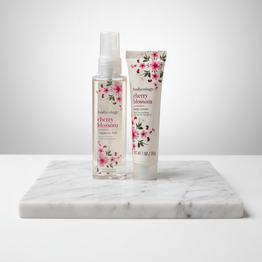 Fragrance & Lotion Set - Bodycology - Cherry Blossom