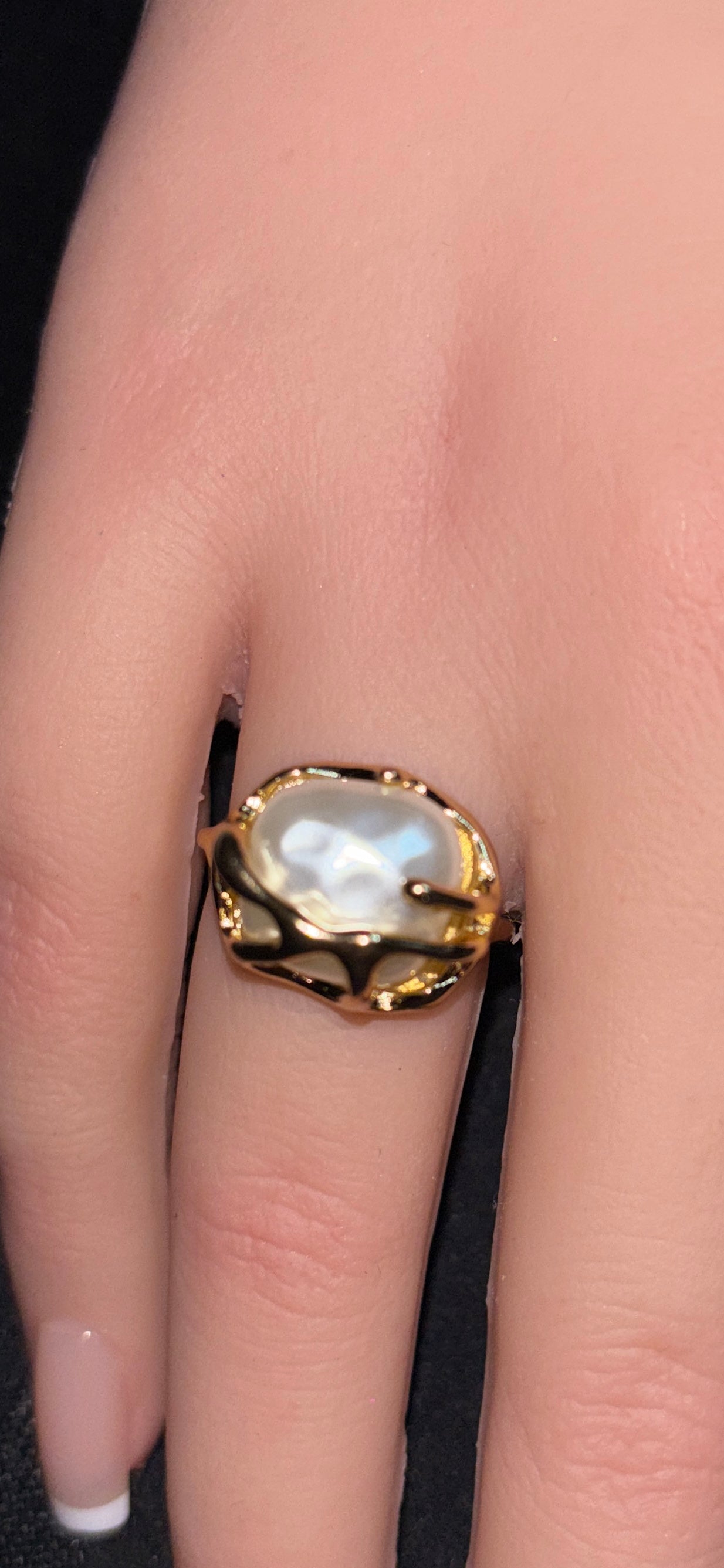 Ring - Baroque Pearl