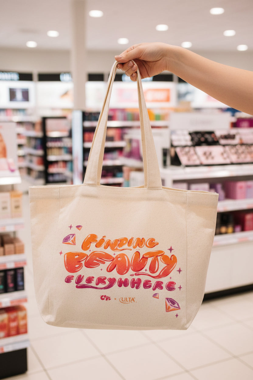 Tote Bag - Ulta Beauty - Finding Beauty Everywhere - Canvas
