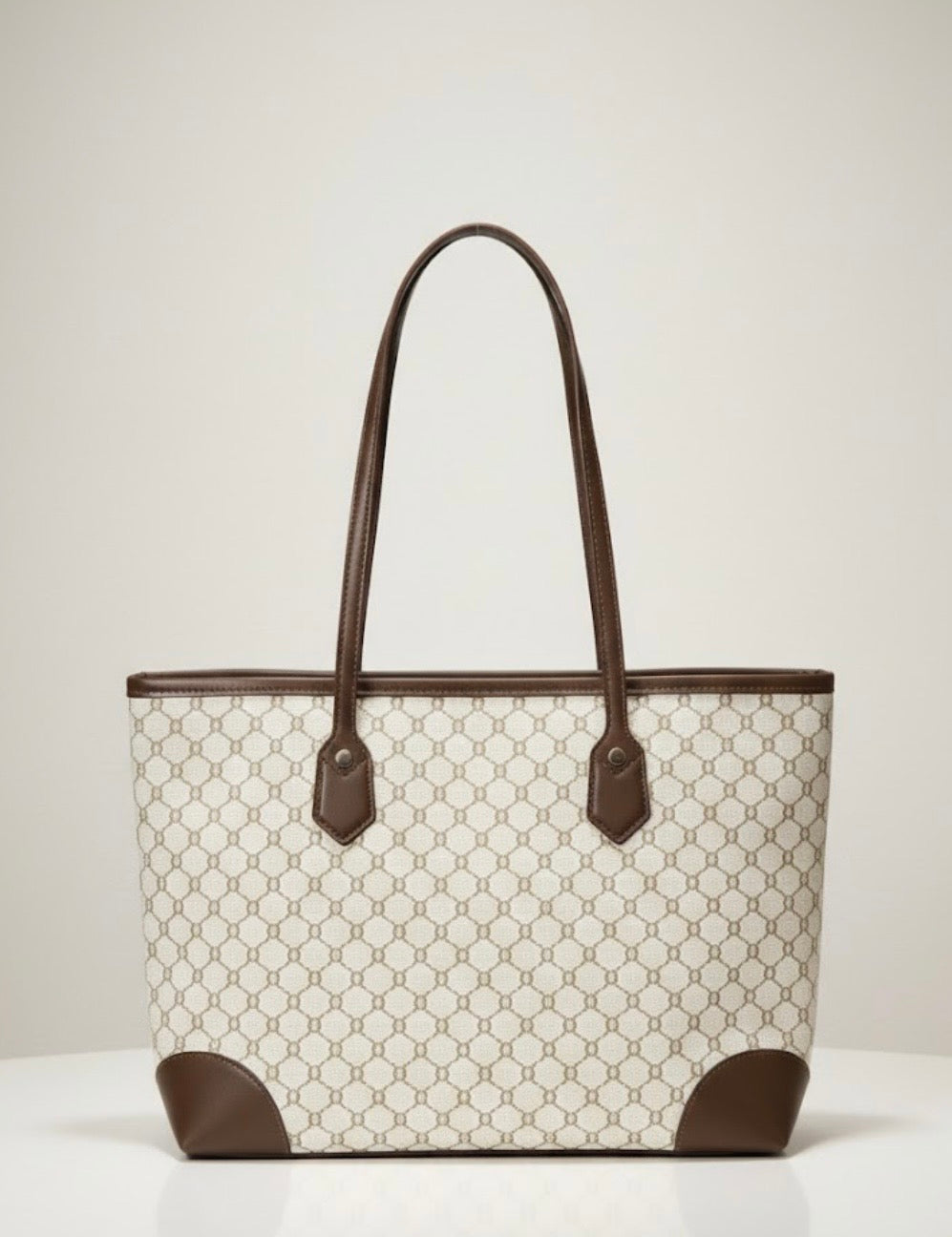 Handbag - Vintage Inspired Canvas Tote - Commuter - Shoulder Bag