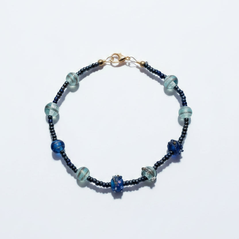 Bracelet - Handmade Beaded - Bonus: Surprise Hair Accessory Included