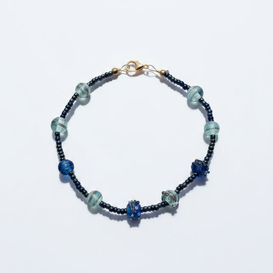 Bracelet - Handmade Beaded - Bonus: Surprise Hair Accessory Included