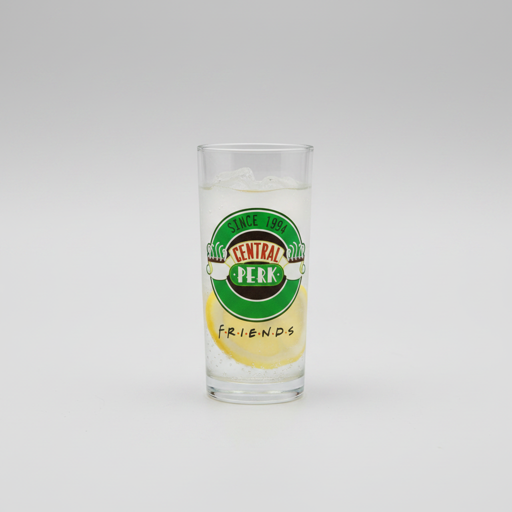 Tumbler Set - (4-Pack) - FRIENDS Central Perk - 10oz Glass