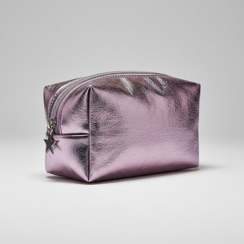 Makeup Bag - Metallic Lilac Purple - Ulta Beauty