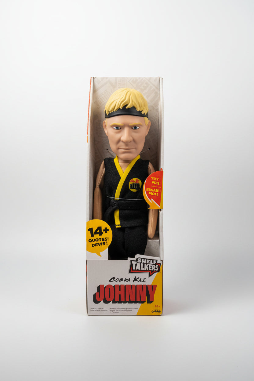 Doll - Shelf Talkers - Cobra Kai - Plush Johnny