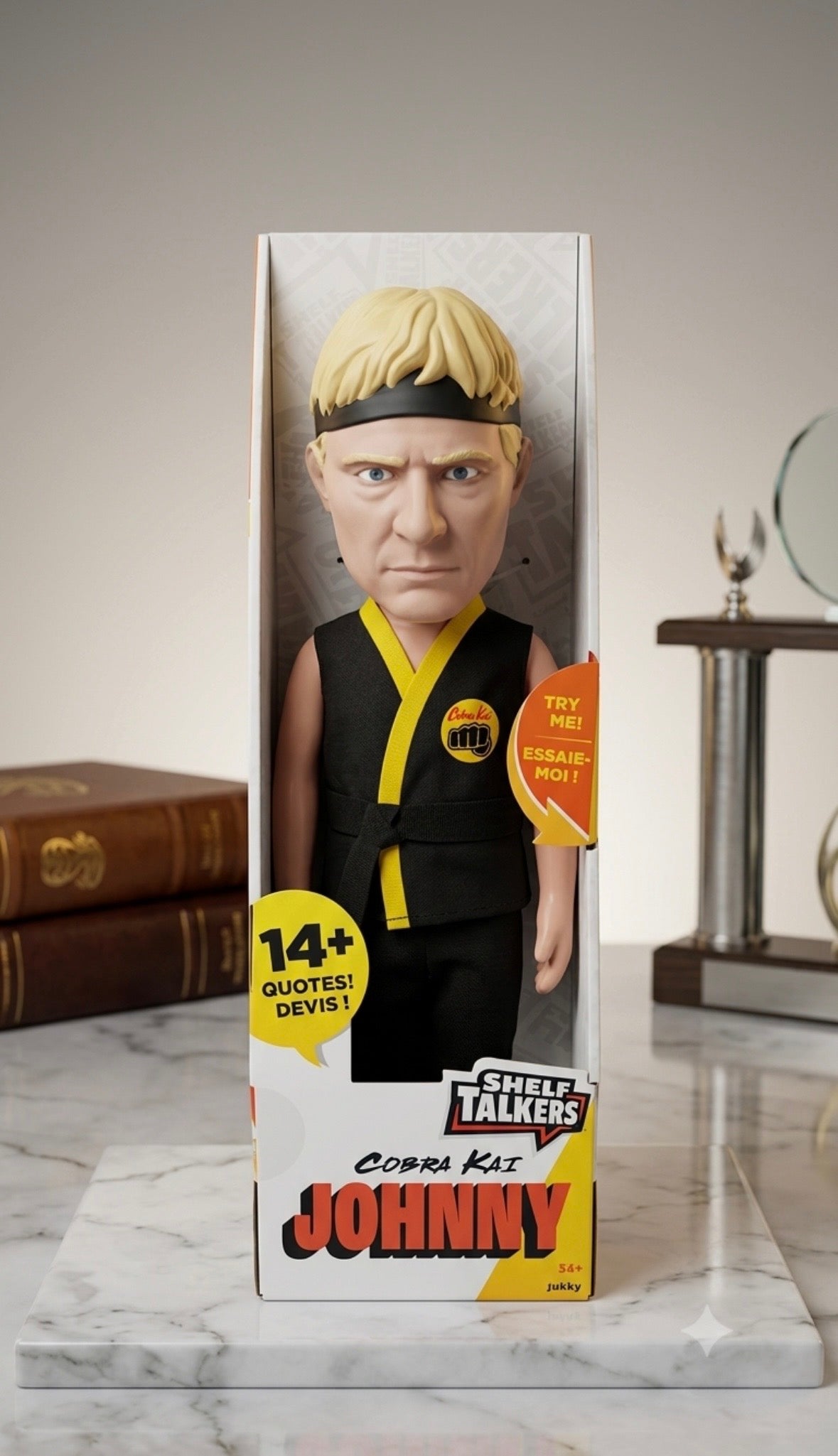 Doll - Shelf Talkers - Cobra Kai - Plush Johnny