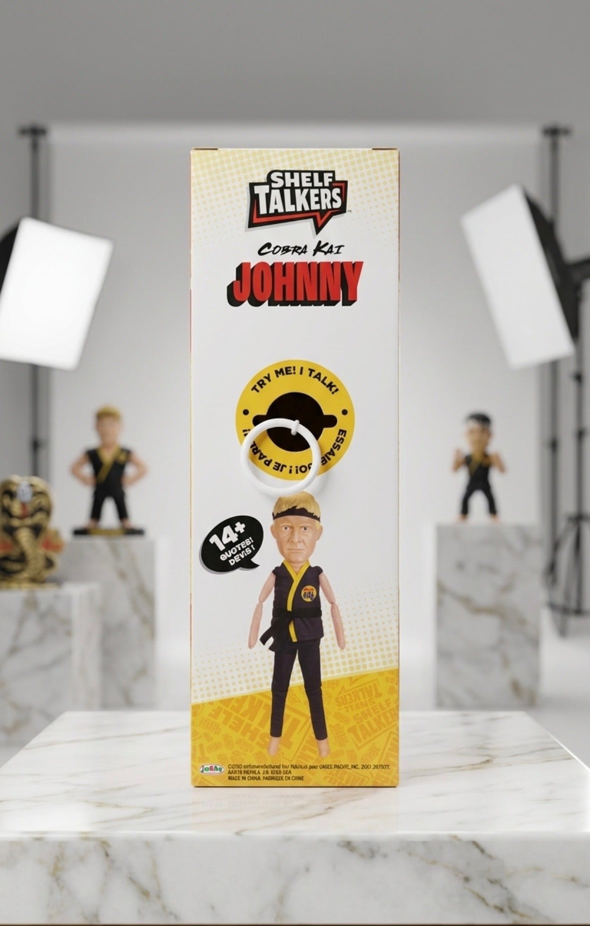 Doll - Shelf Talkers - Cobra Kai - Plush Johnny