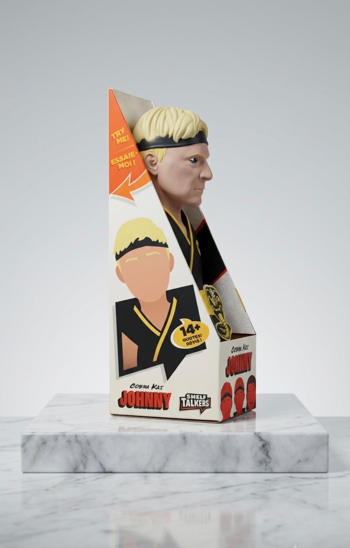 Doll - Shelf Talkers - Cobra Kai - Plush Johnny
