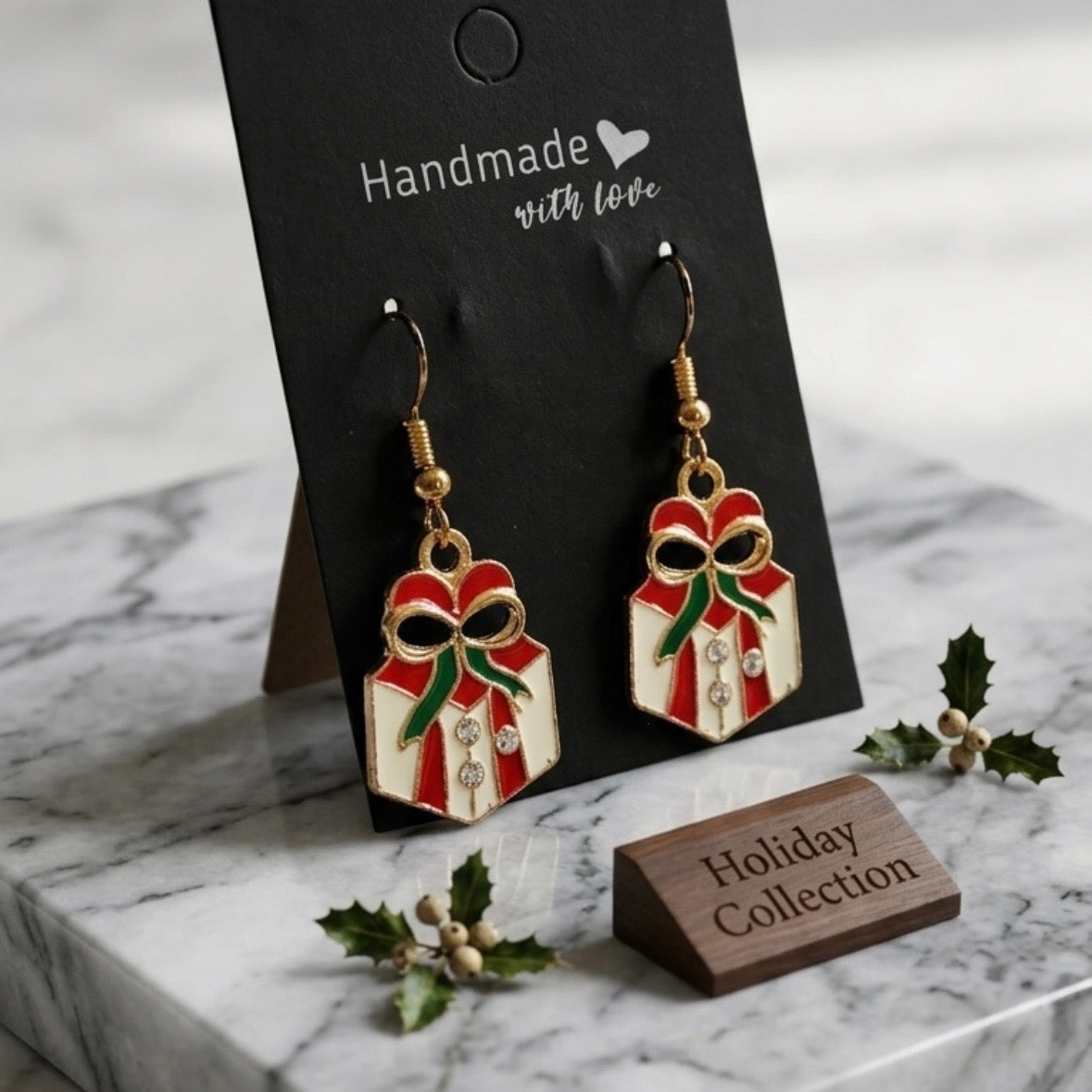 Earrings - Christmas Themed - ::::FREEBIE:::: - Buy 2, Get 1 FREE