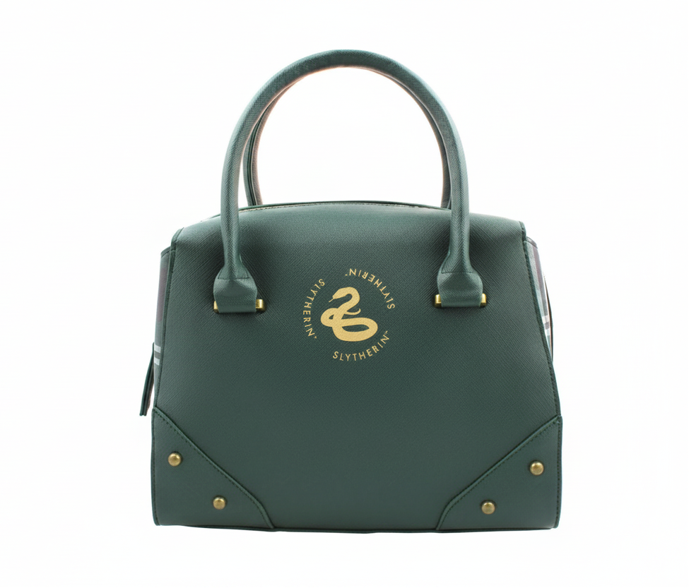 Handbag - Harry Potter - Slytherin - Green and Plaid