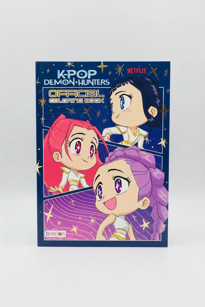 Coloring Book - K Pop Demon Hunters - Netflix