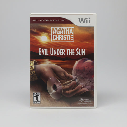 Video Games -Wii - Agatha Christie - Evil Under the Sun - Rated T for Teens