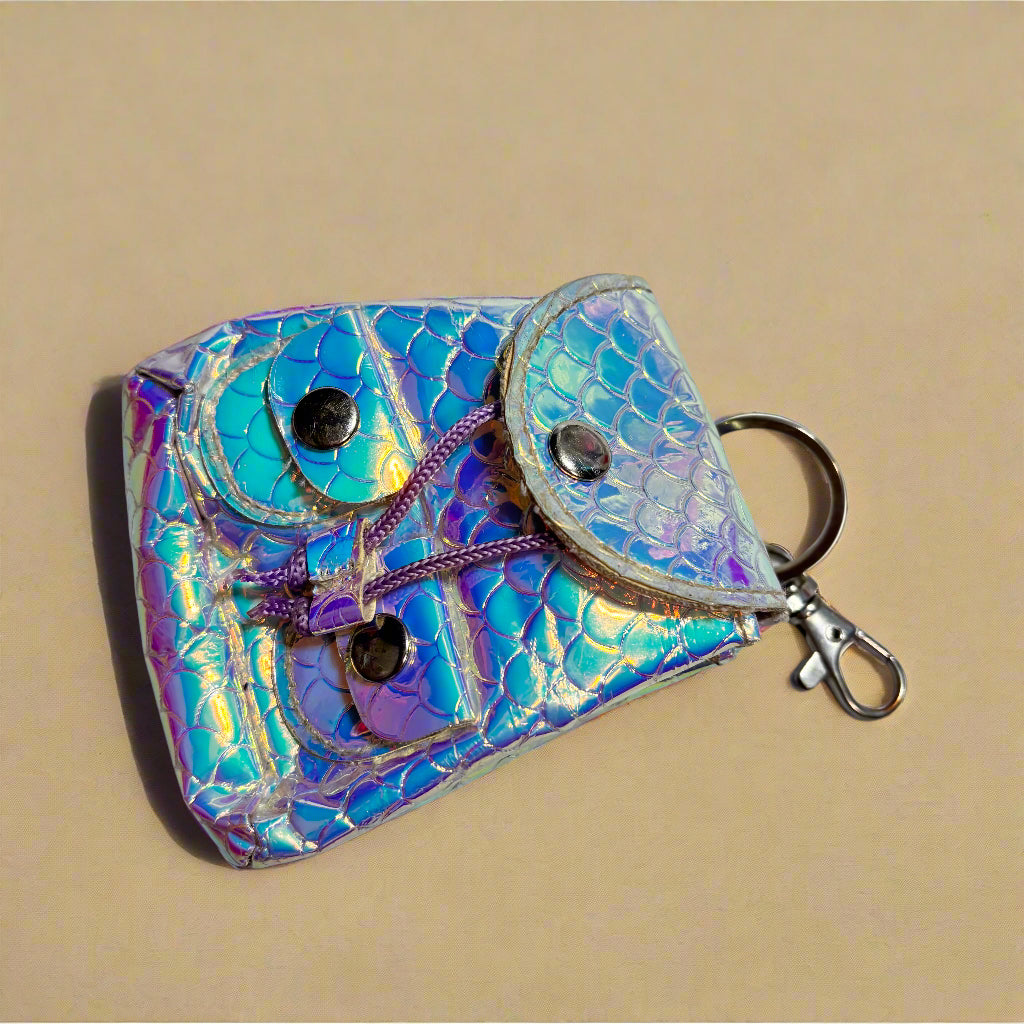 Keychain - Mini Mermaid Backpack - Coin Purse