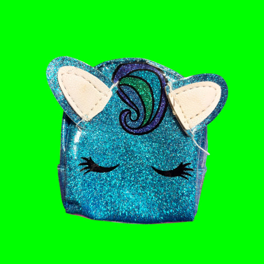 Keychain - Glitter Pony Coin Purse