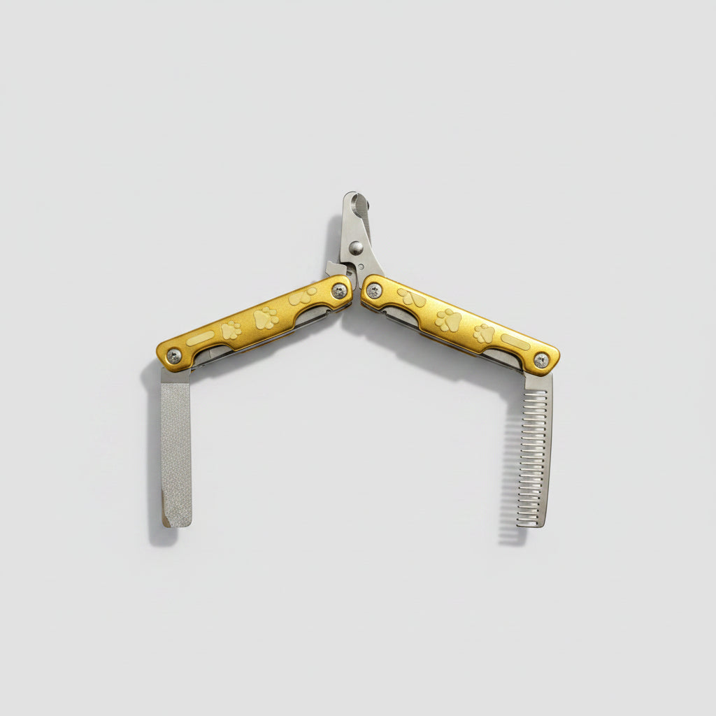 Pet Grooming Tool - 4-in-1 Foldable