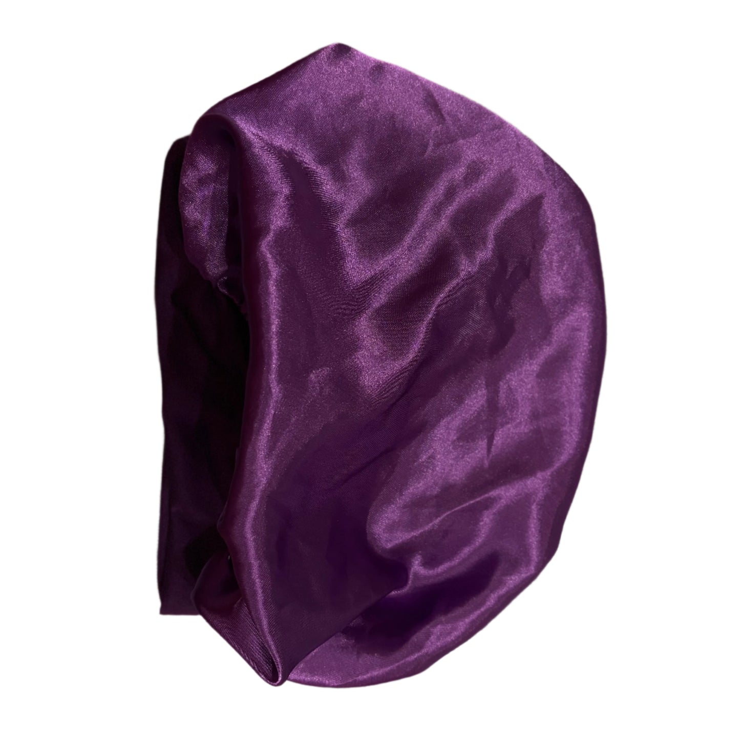 Hair Bonnet - Silk - Purple