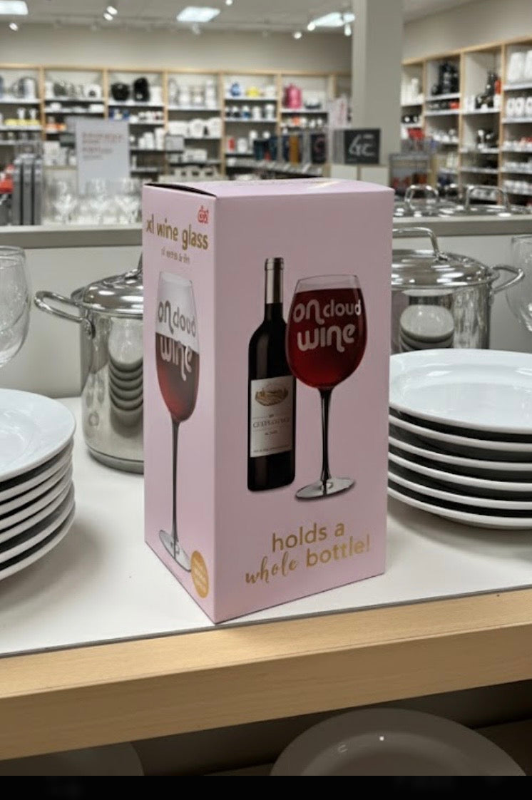 Wine Glass - Novelty - Oversized - XL Glass
