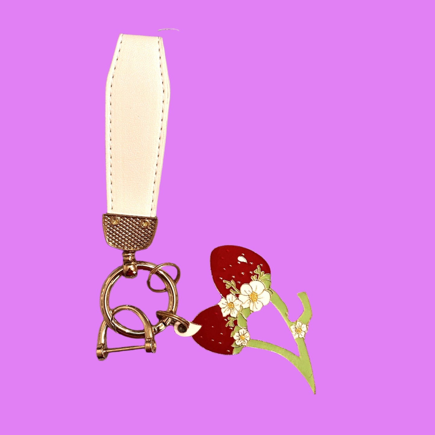 Keychain - Strawberry Self Defense