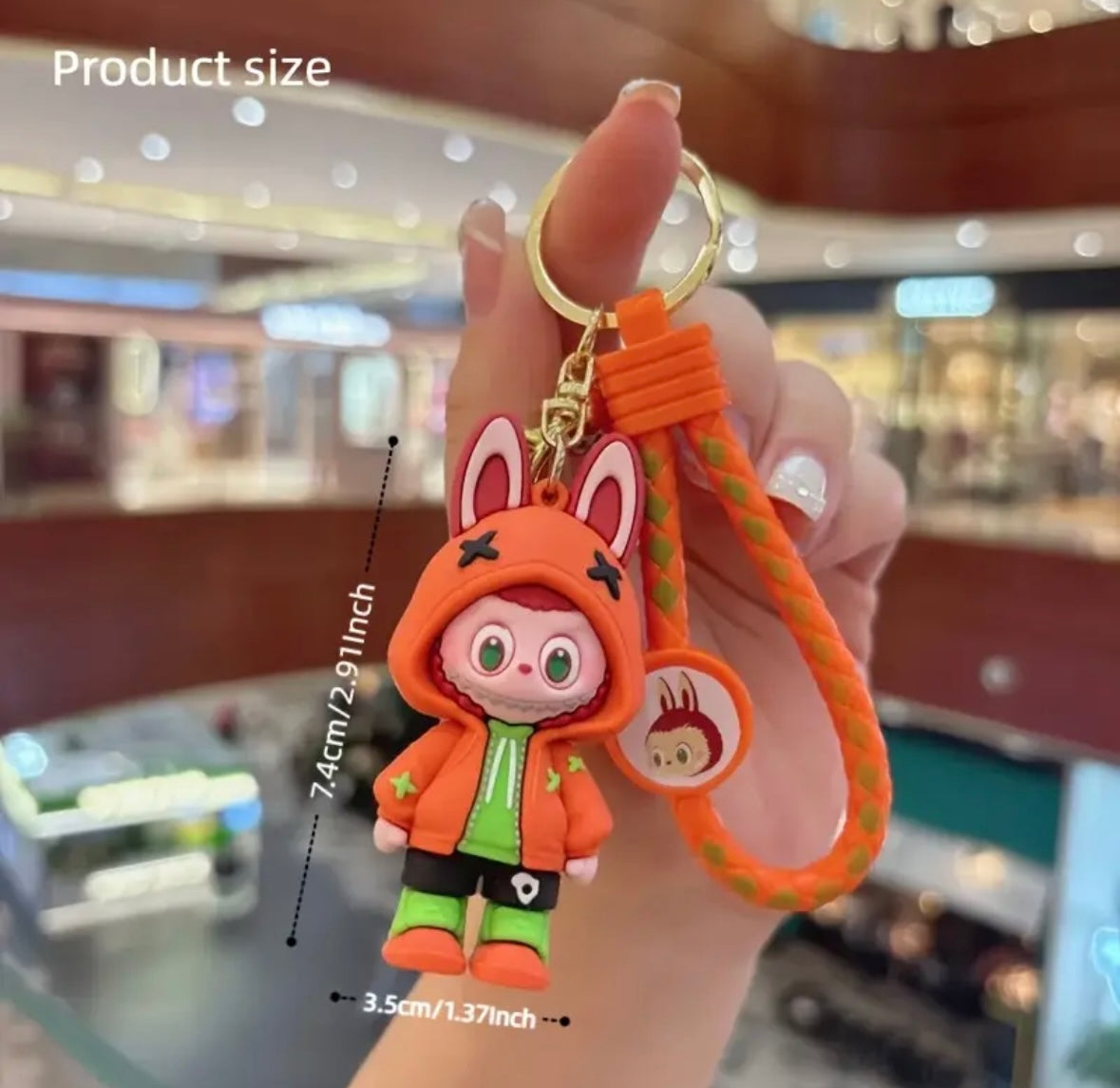 Keychain - Labubu Hoodie Version