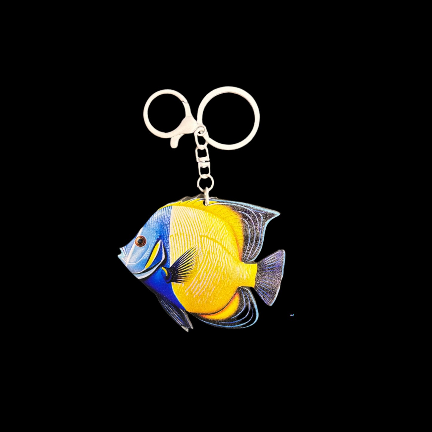 Keychain - Vibrant Exotic Tropical Fish