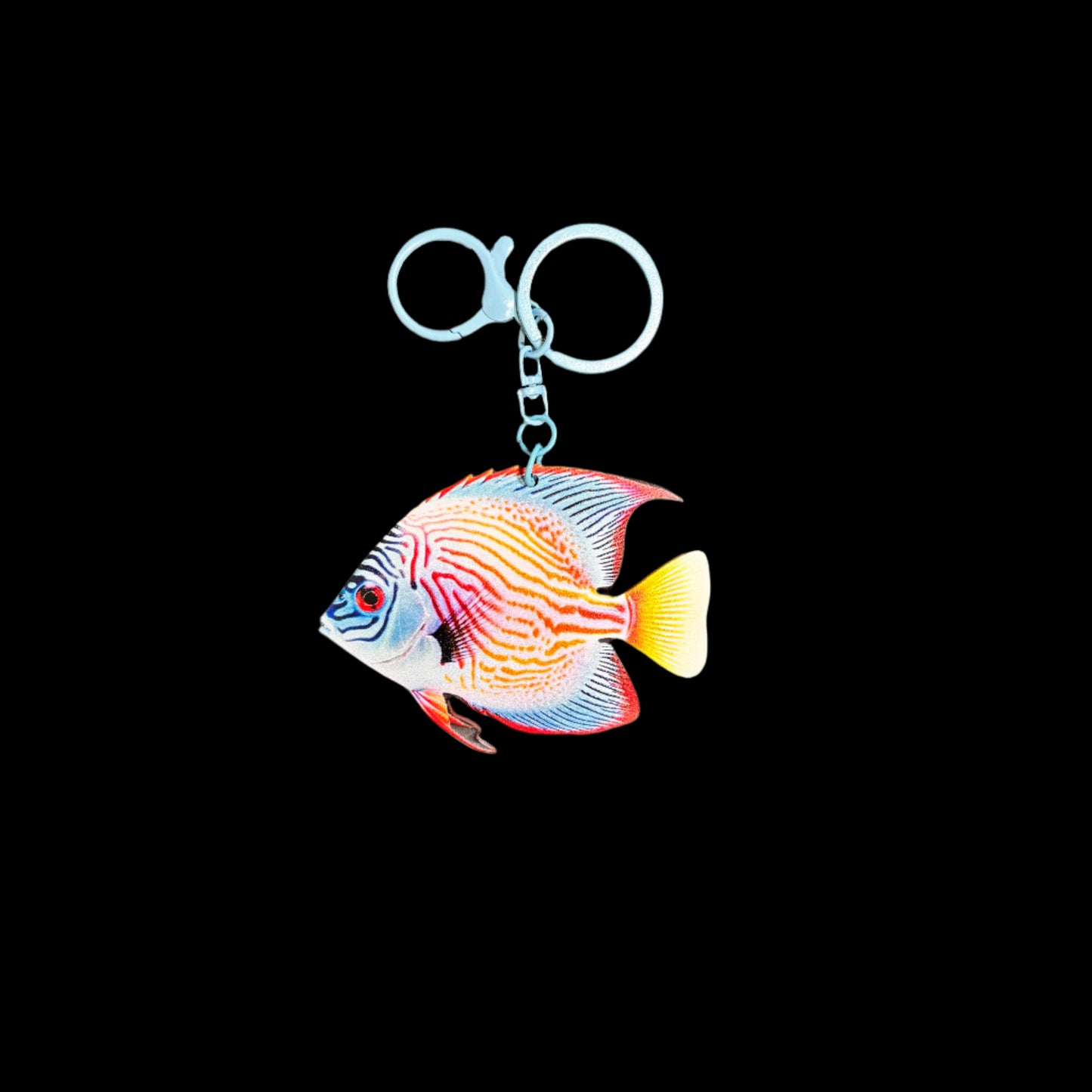 Keychain - Vibrant Exotic Tropical Fish