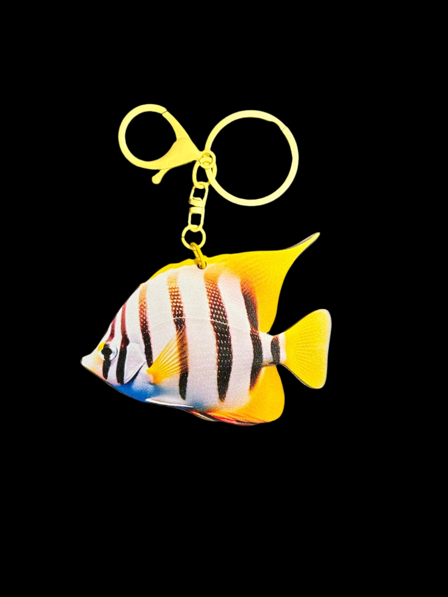Keychain - Vibrant Exotic Tropical Fish