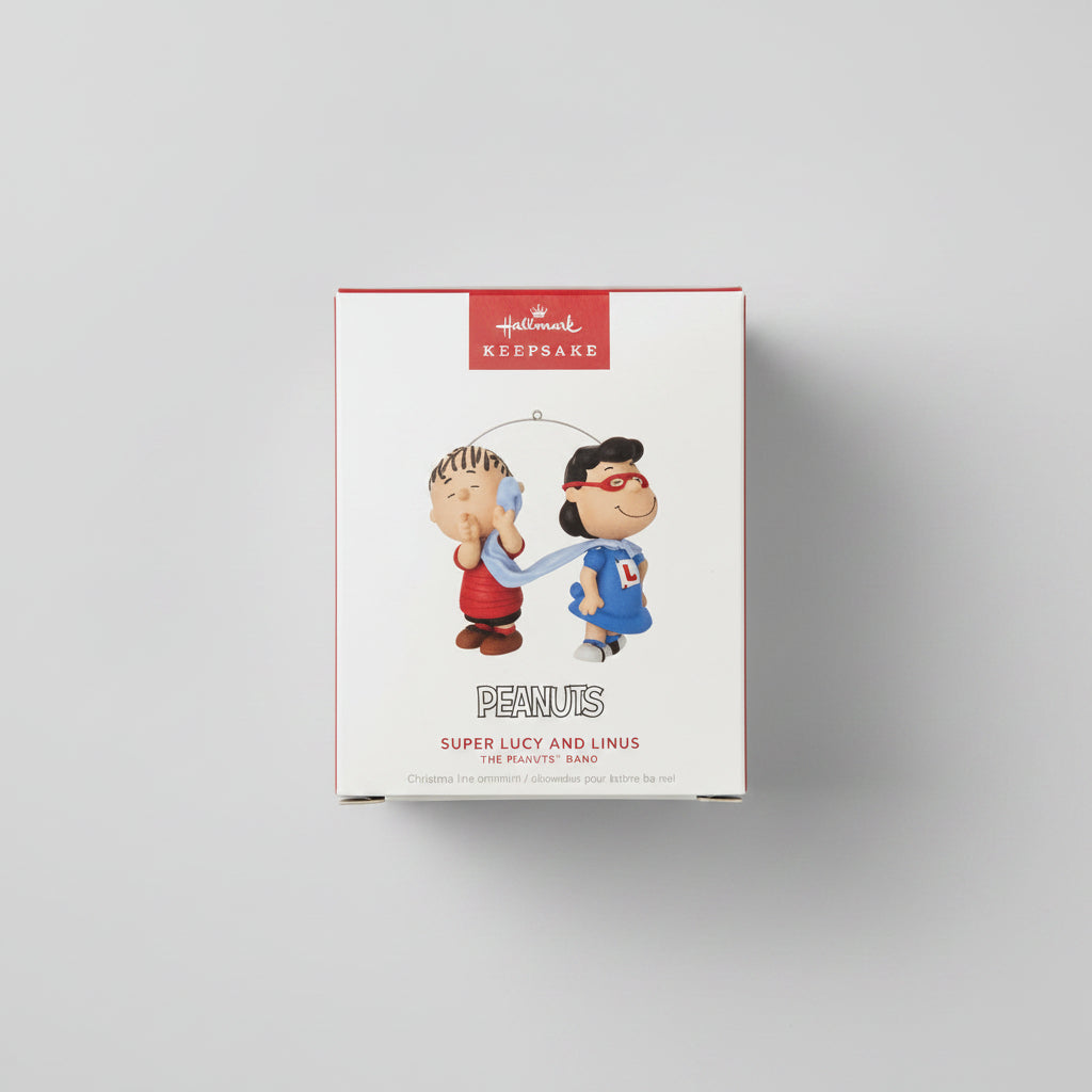 Ornament - Hallmark Keepsake - Peanuts - Super Lucy and Linus - #1067