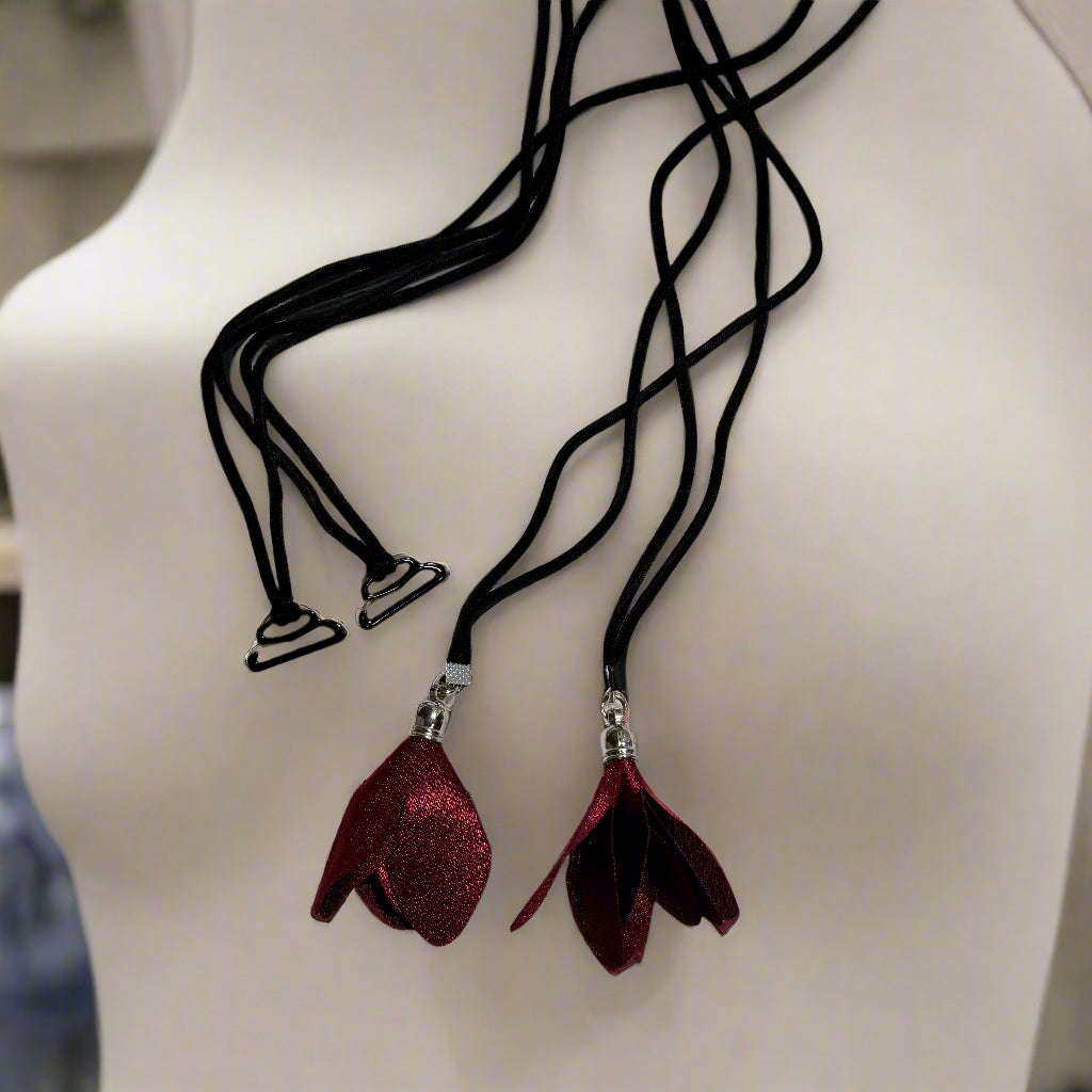 Replacement Bra/ Swimsuit Strap - Floral Ends