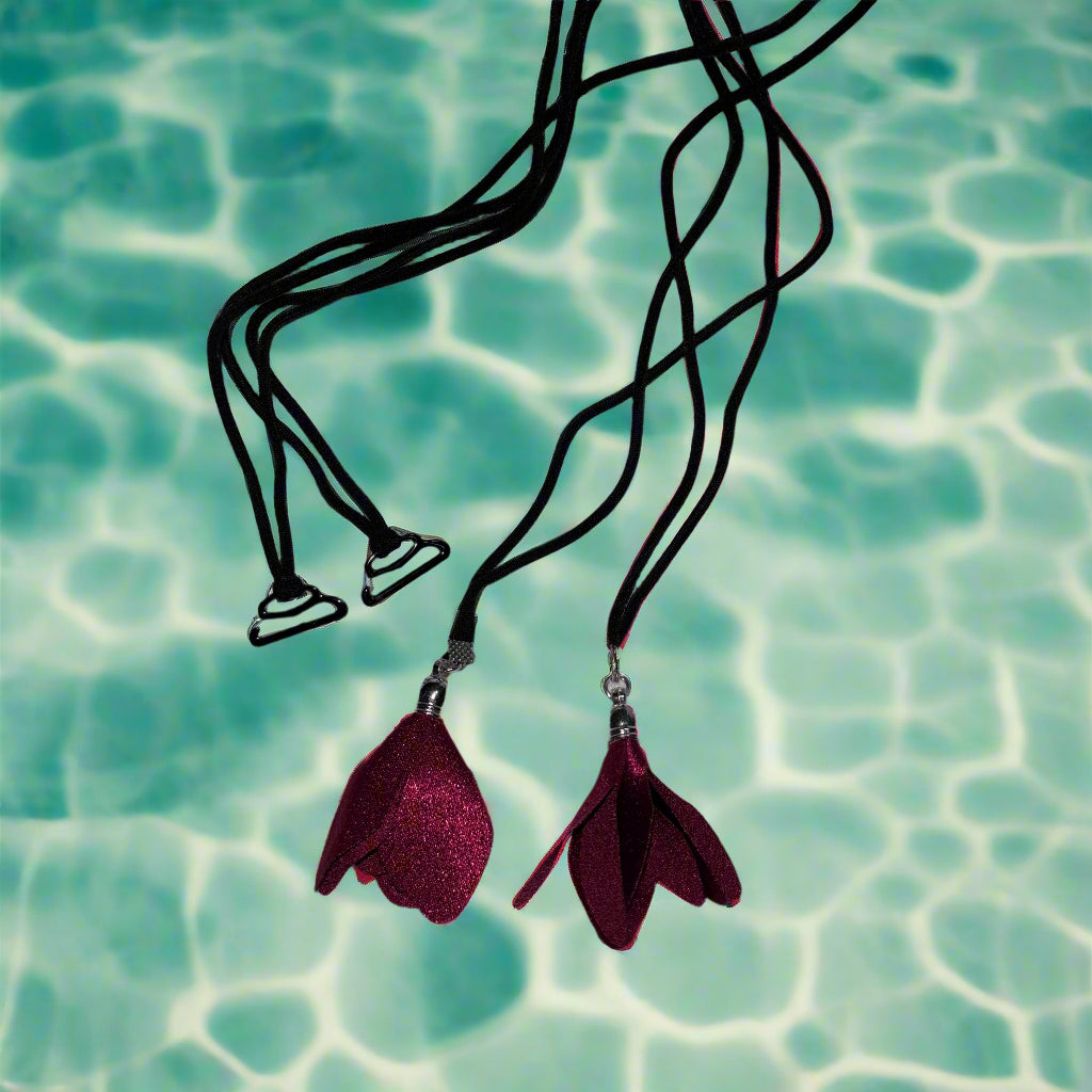Replacement Bra/ Swimsuit Strap - Floral Ends