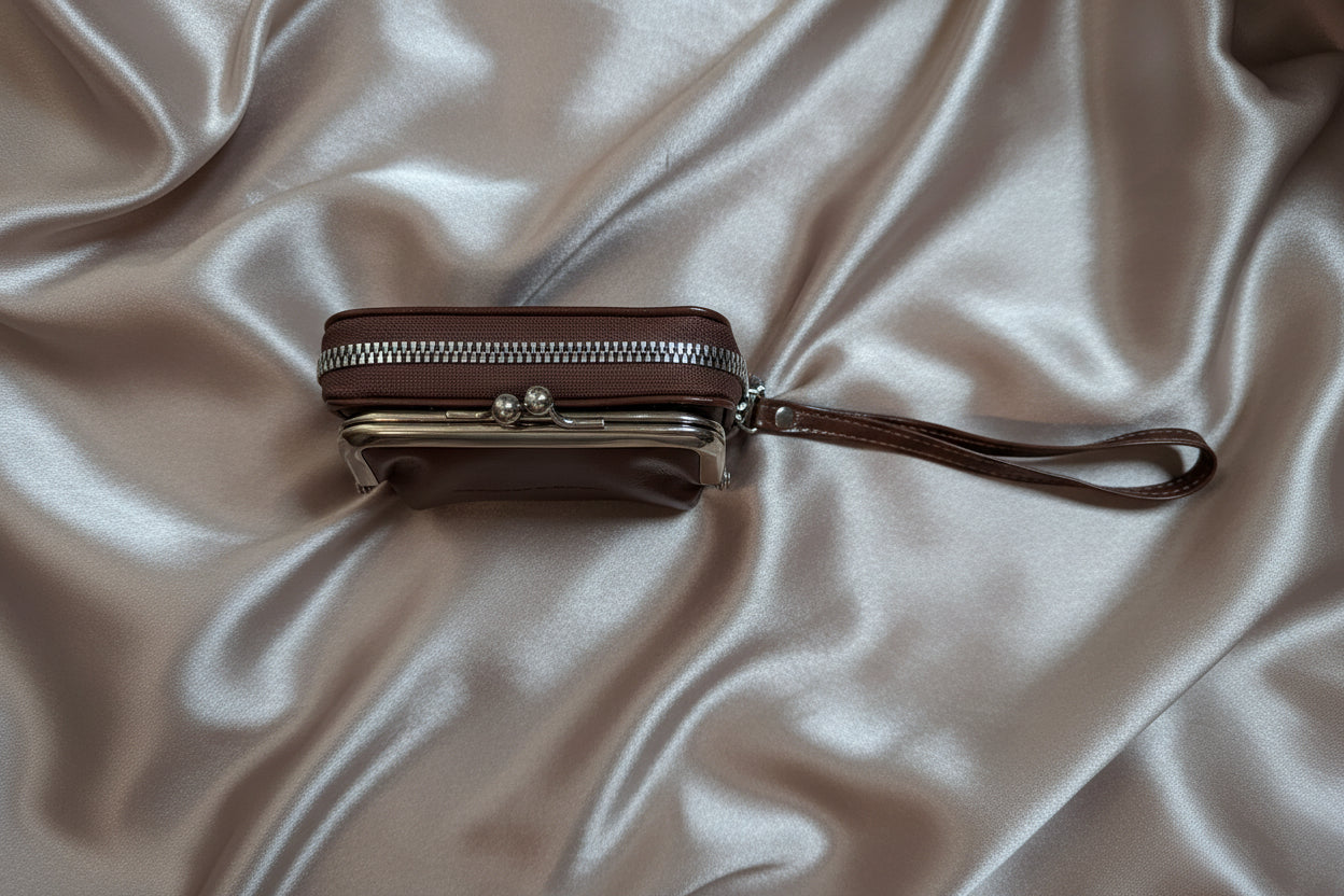 Purse Wallet - Dooney & Bourke - Brown or Black Leather