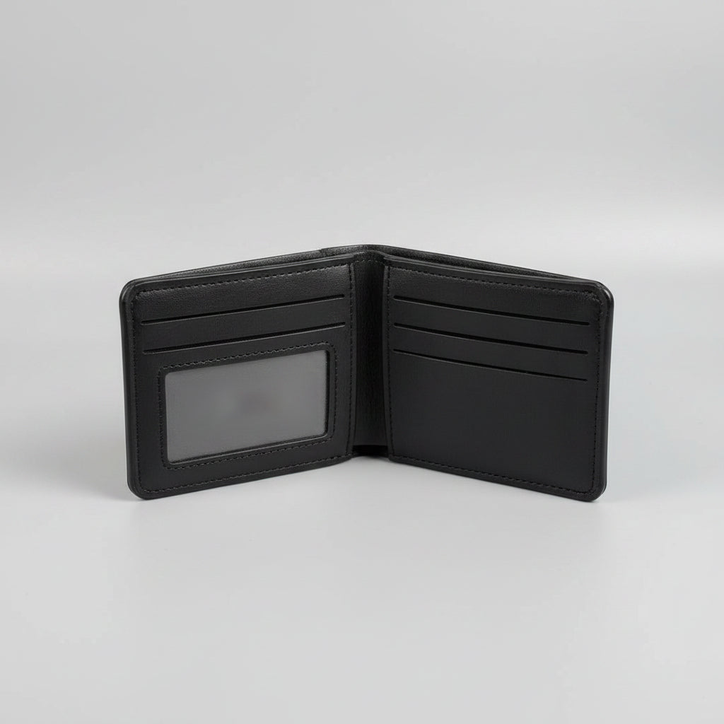 Wallet - Classic Billfold with Dooney & Bourke Embossed Logo - Black or Brown