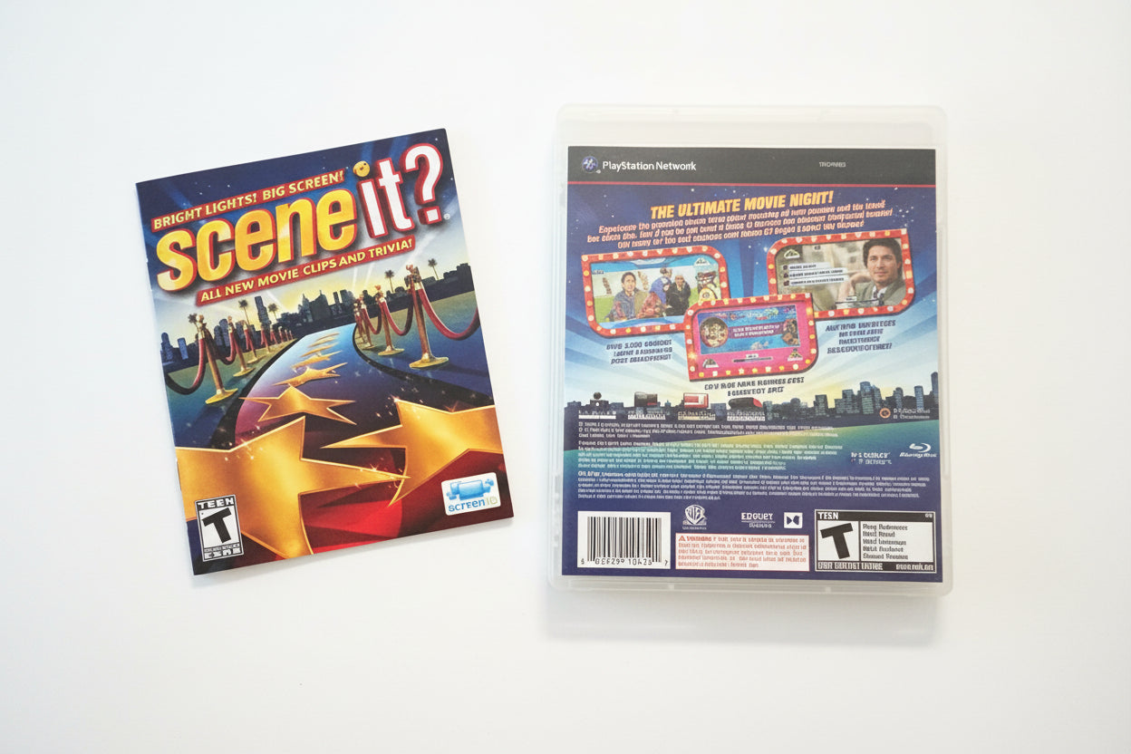 Video Games - Play Station 3 - Scene It? - Bright Lights! Big Screen! - Rated T for Teens