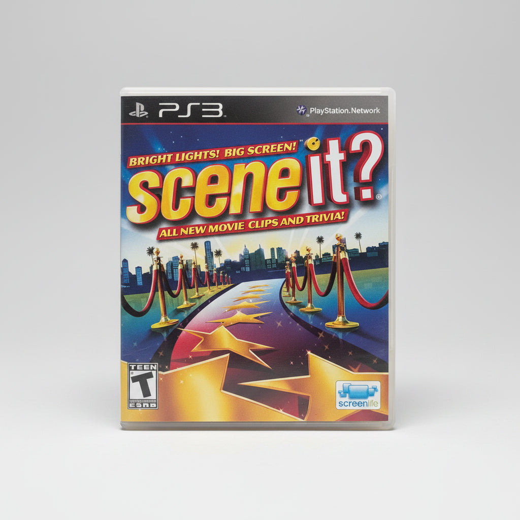 Video Games - Play Station 3 - Scene It? - Bright Lights! Big Screen! - Rated T for Teens