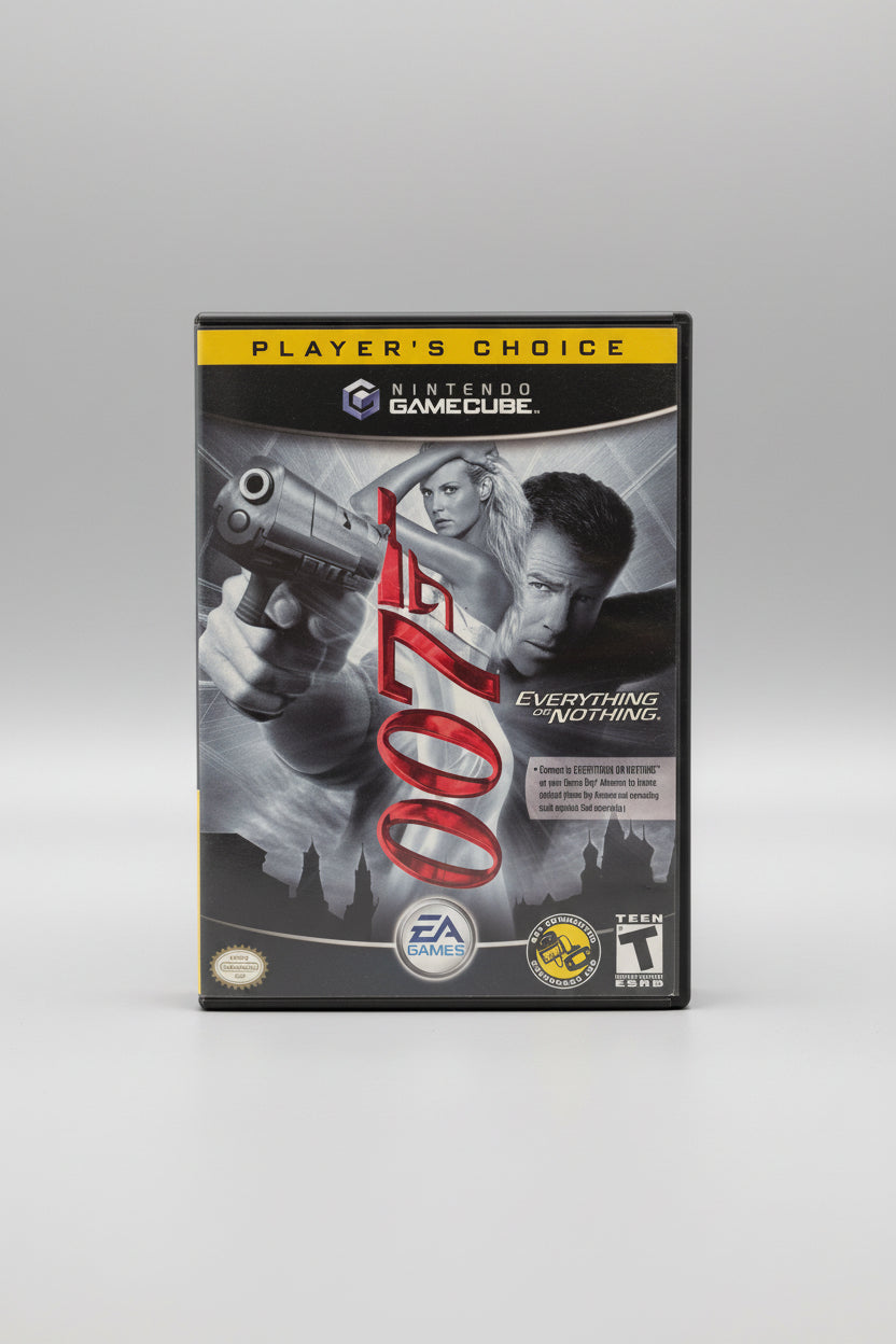 Video Games -Nintendo GameCube - 007 - Everything or Nothing - Rated T for Teens