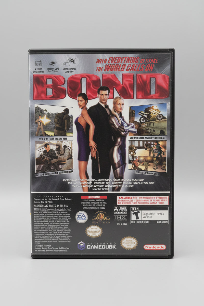 Video Games -Nintendo GameCube - 007 - Everything or Nothing - Rated T for Teens