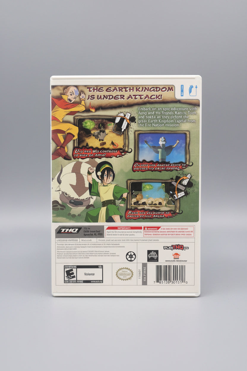 Video Games - Wii - Nickelodeon - Avatar - The Last Airbender - The Burning Earth