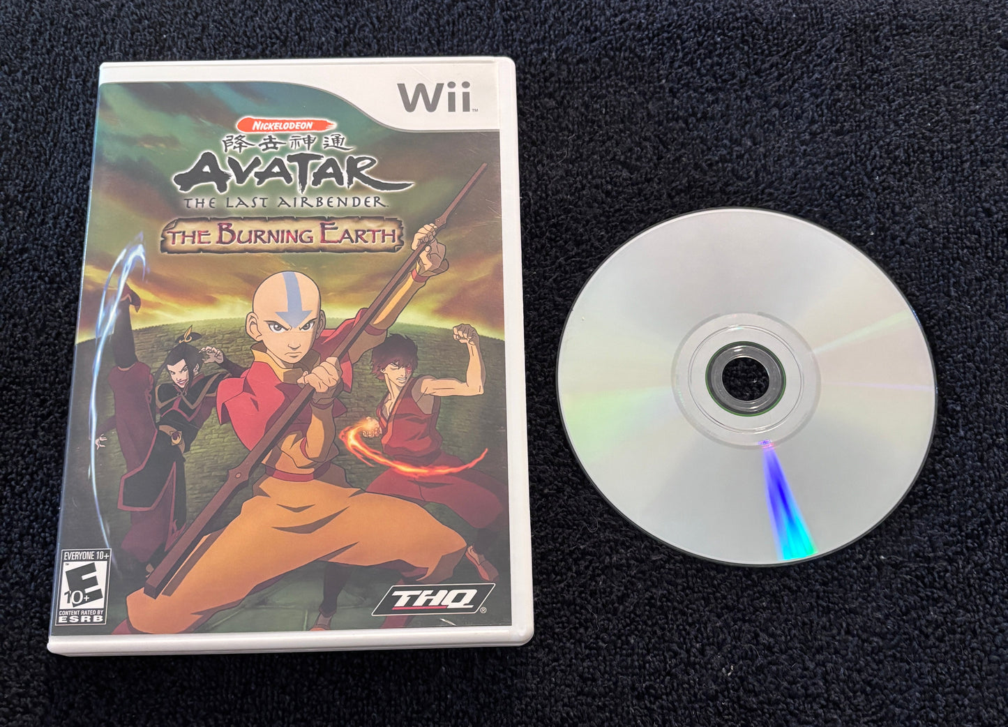 Video Games - Wii - Nickelodeon - Avatar - The Last Airbender - The Burning Earth