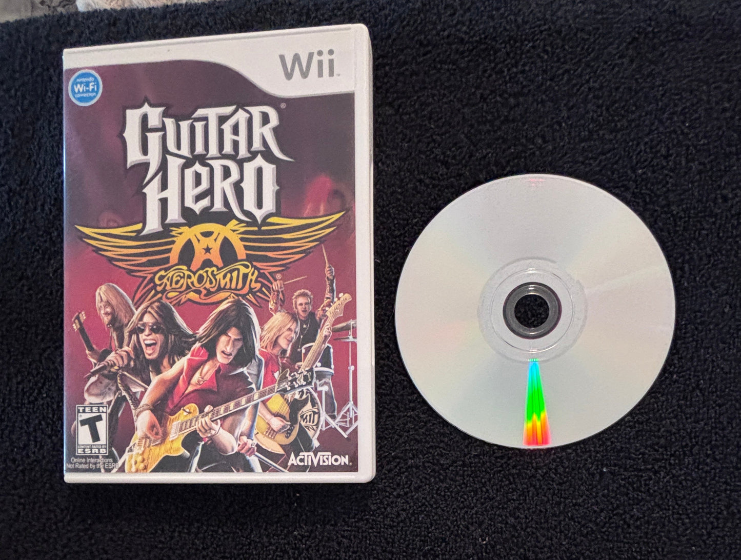 Video Games - Wii - Guitar Hero - Aero Smith - Preowned Very Good Condition