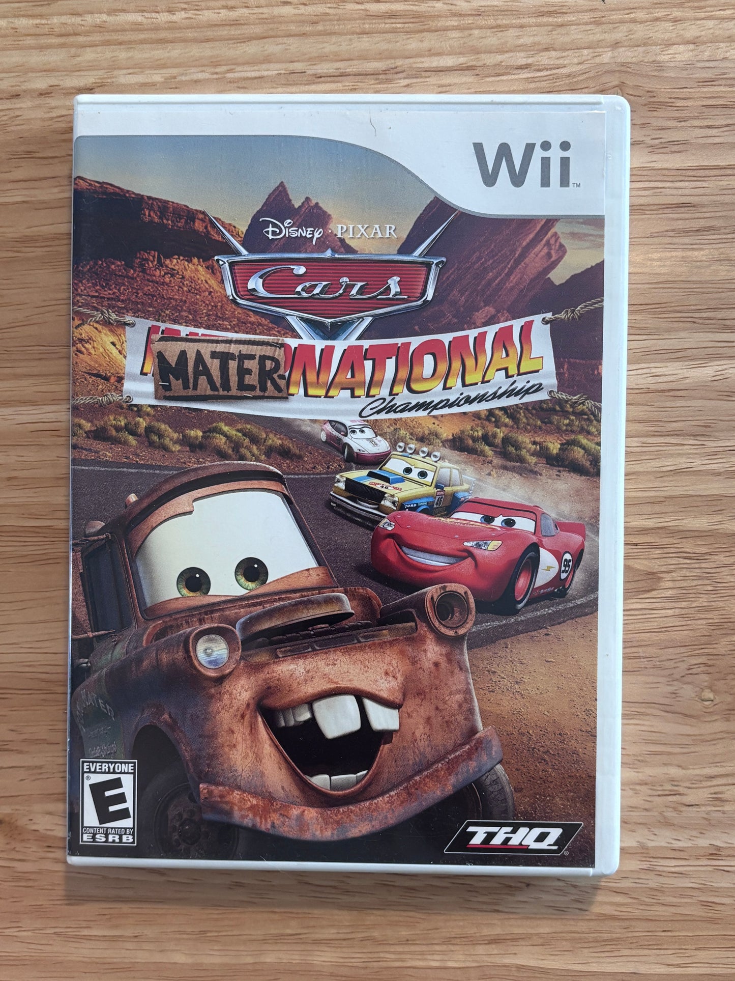 Video Games - Wii - Disney Pixar - Cars - Mater-National Championship - Rated E for Everyone
