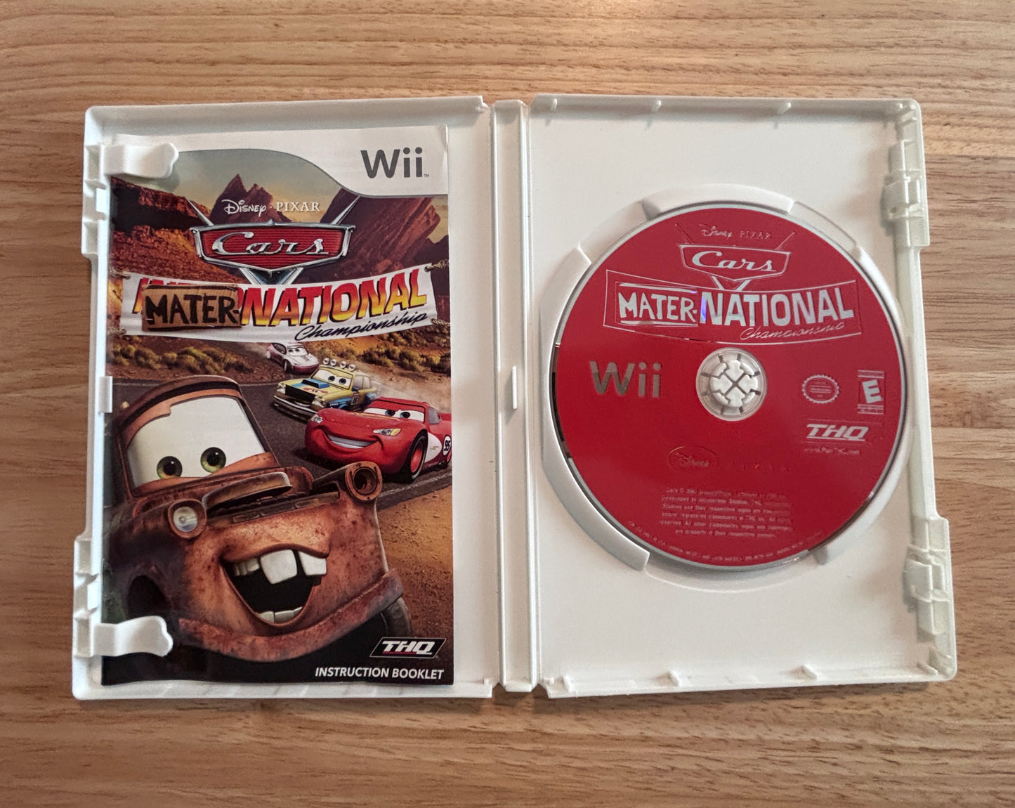 Video Games - Wii - Disney Pixar - Cars - Mater-National Championship - Rated E for Everyone