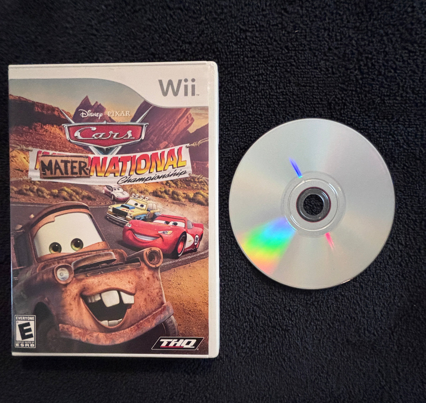 Video Games - Wii - Disney Pixar - Cars - Mater-National Championship - Rated E for Everyone