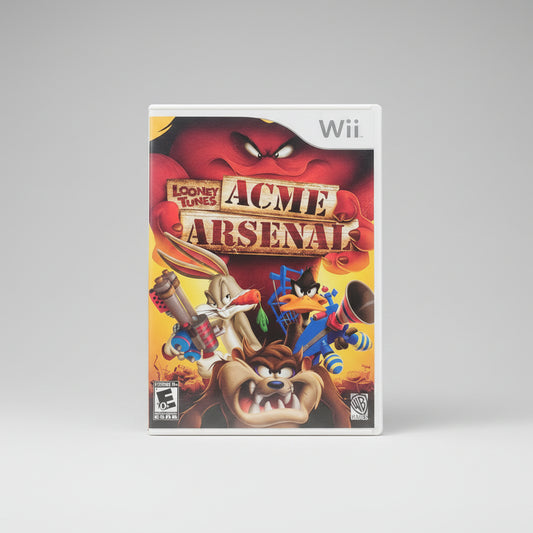 Video Games - Nintendo - Wii - Looney Tunes - Acme Arsenal - Rated E for Everyone 10+