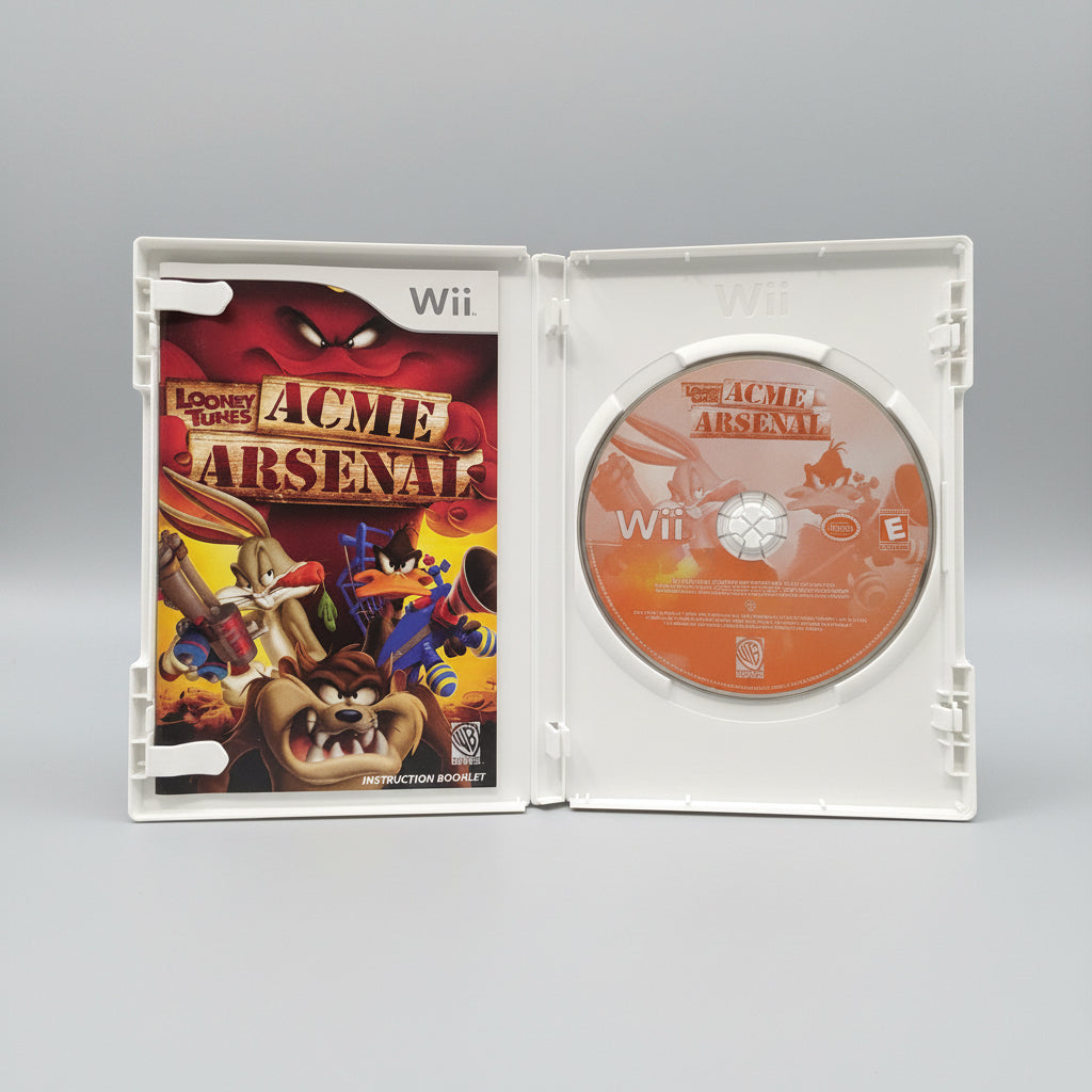 Video Games - Nintendo - Wii - Looney Tunes - Acme Arsenal - Rated E for Everyone 10+