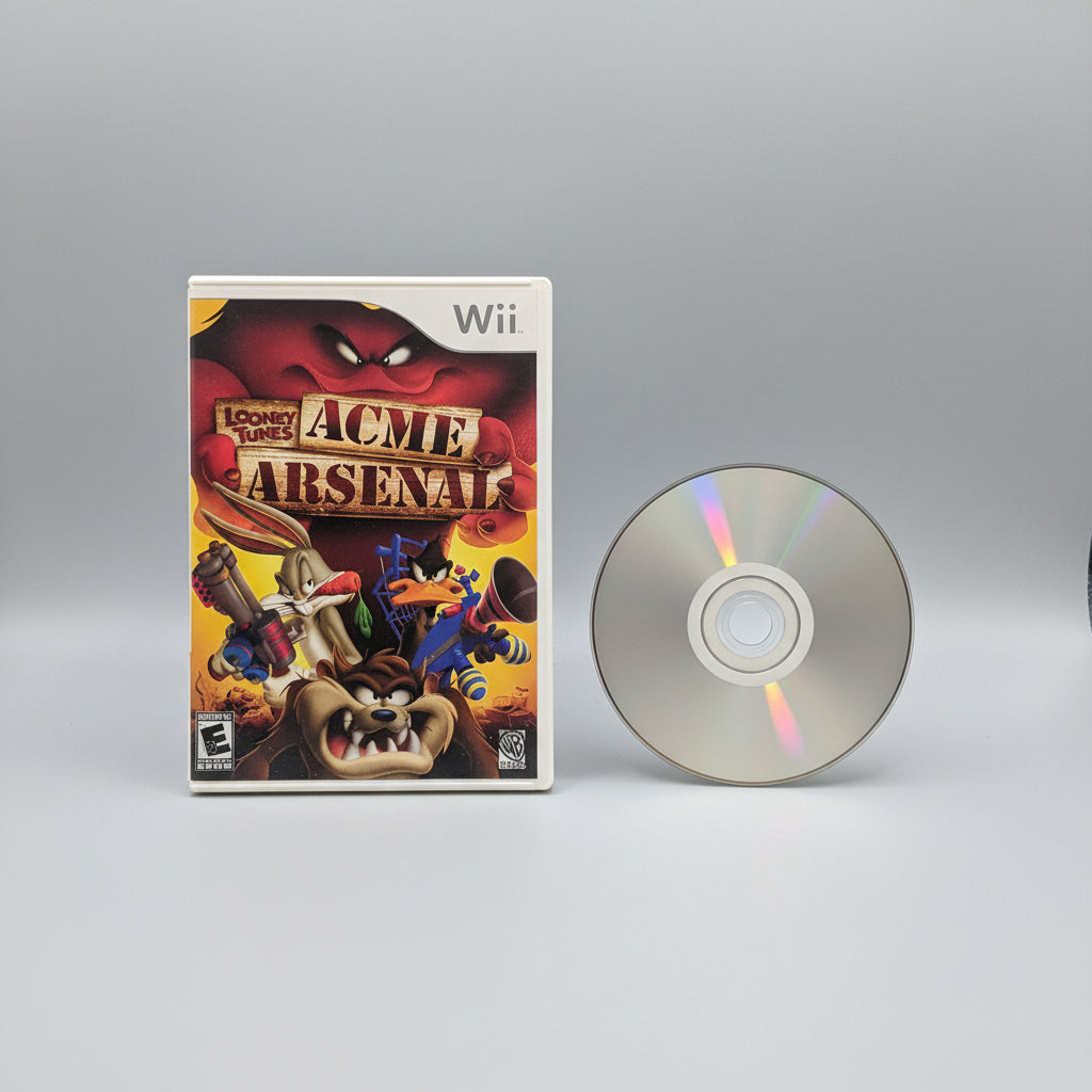Video Games - Nintendo - Wii - Looney Tunes - Acme Arsenal - Rated E for Everyone 10+