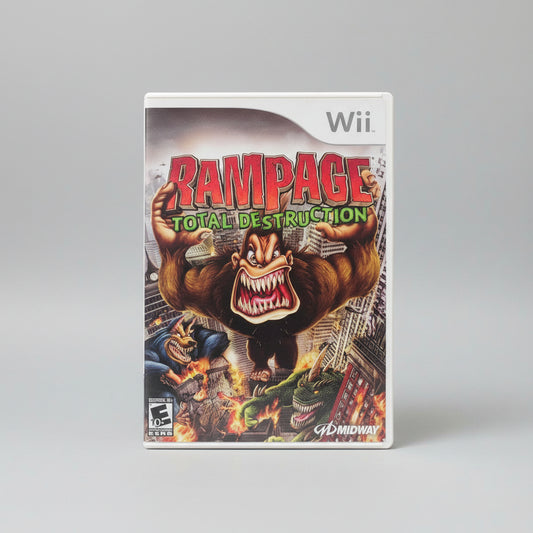 Video Games - Wii - Rampage - Total Destruction - Rated E for Everyone 10+
