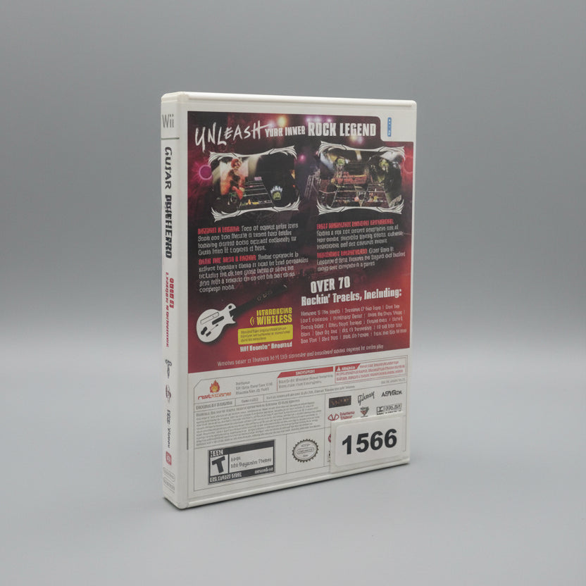 Video Games -Wii - Guitar Hero III - Legends of Rock - Rated T for Teens
