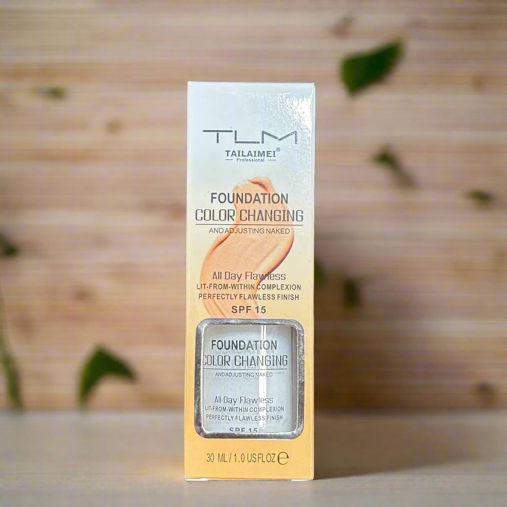 Foundation - Color Changing - SPF 15 - by TLM