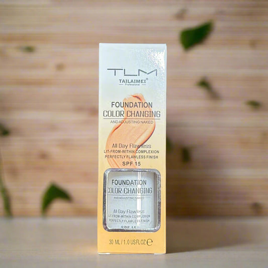 Foundation - Color Changing - SPF 15 - by TLM