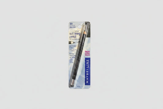 Eyeliner - Expertwear Soft Lining Pencil - #251 Ebony Black - Maybelline