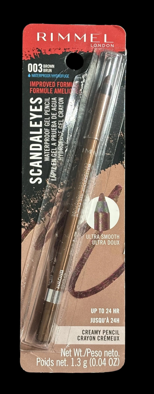 Eyeliner - Scandaleyes - Waterproof Gel Pencil - by Rimmel - #003 Brown